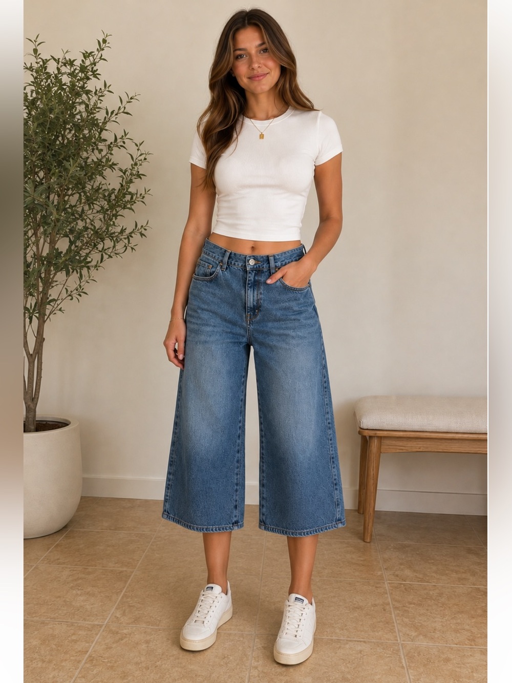 AYR The Top Floor Wide Leg High Rise Denim Jeans Size 31S Short Inseam
